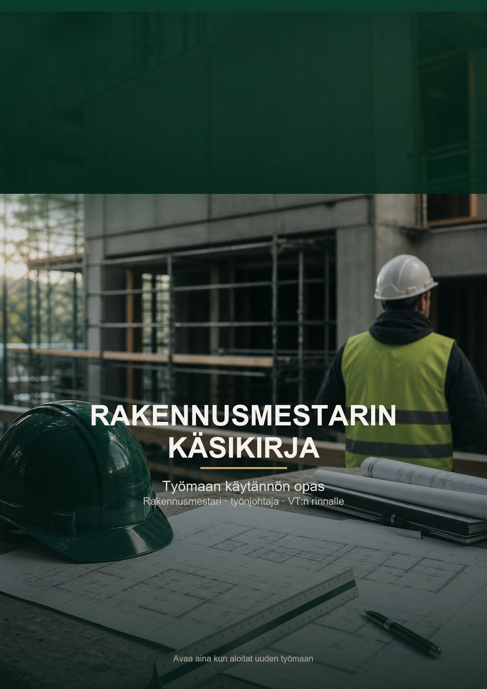 Rakennusmestarin käsikirja — kansikuva